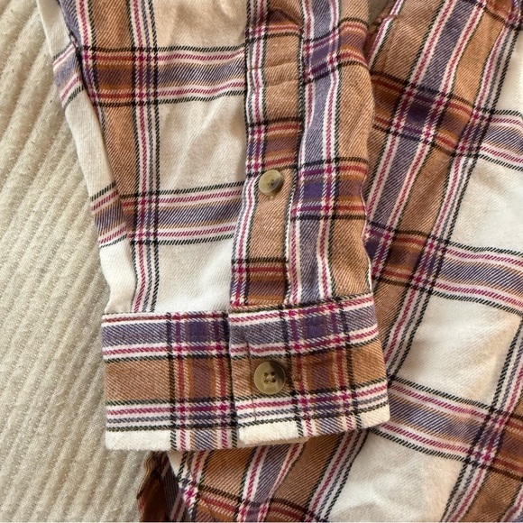 Jachs Girlfriend Multicolor Plaid Flannel - Picture 3 of 5